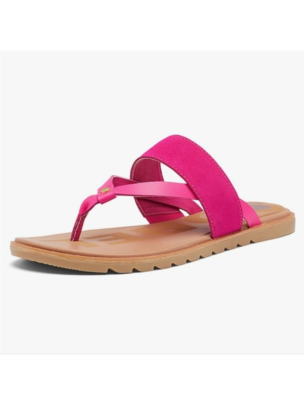Sorel Ella II Easy Flip Sandal in Fuchsia Pink Size 7.5 NWT